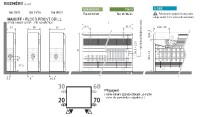 Nástěnný konvektor JAGA MAXI FF 740x1630, typ 10, barva vzorník   MAXW.074 163 10/FF